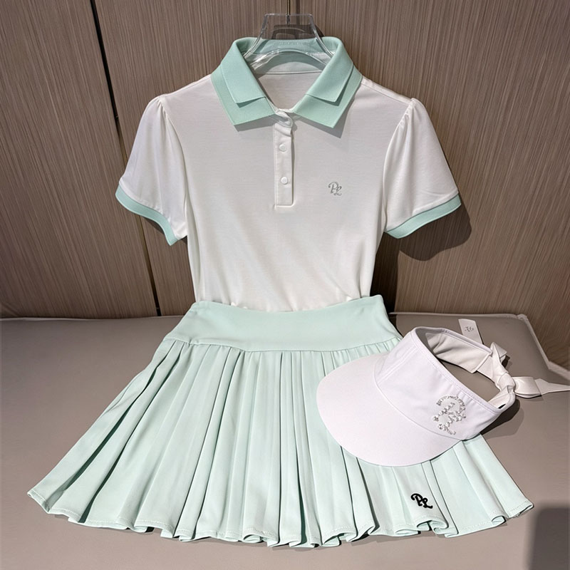 Golf Equipment Women - Kaos Polo Kerah Ganda PL Golf