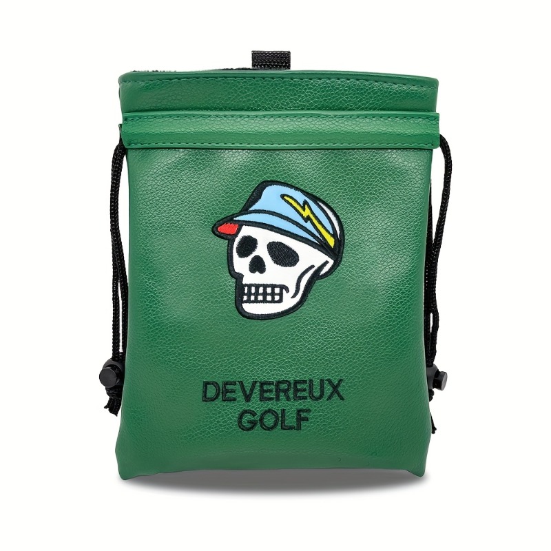 Golf Equipment Drawing - Tas Barang Berharga Golf Hijau Portabel