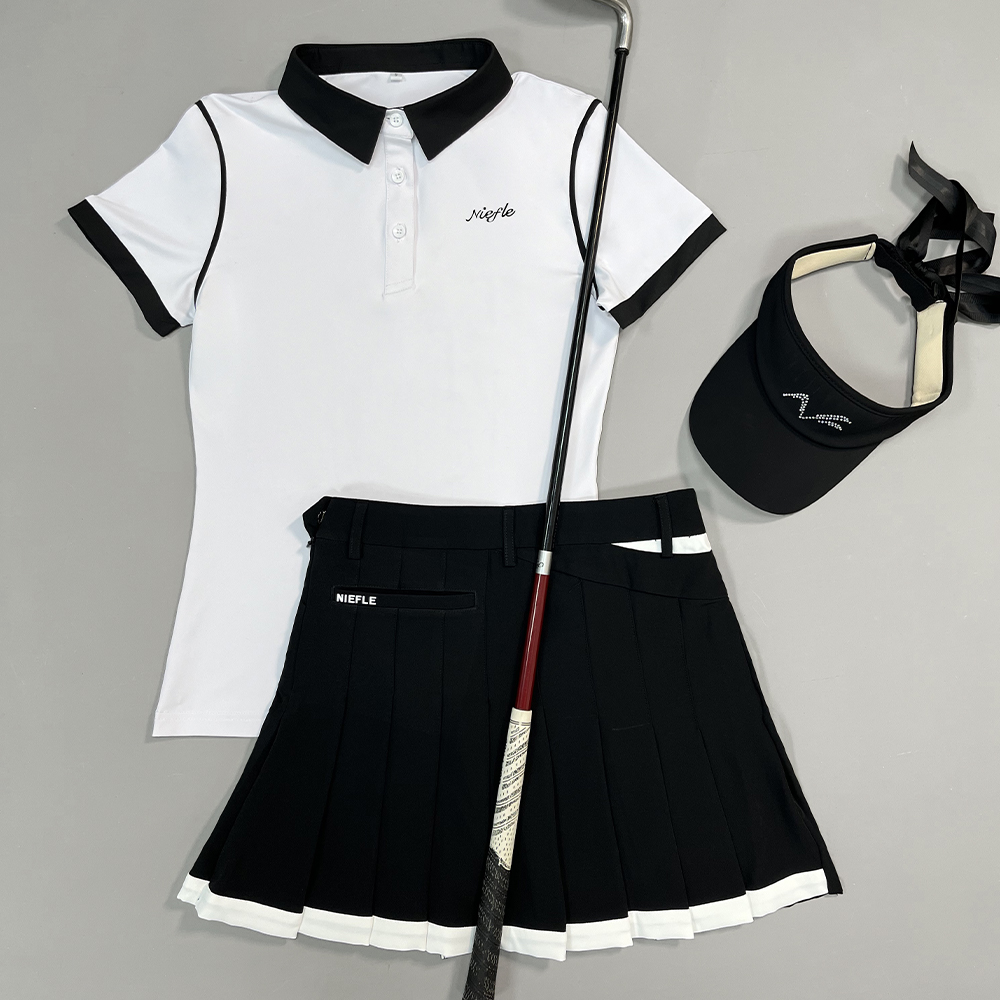 Golf Equipment Women - Golf Wanita Musim Panas Atasan Lengan