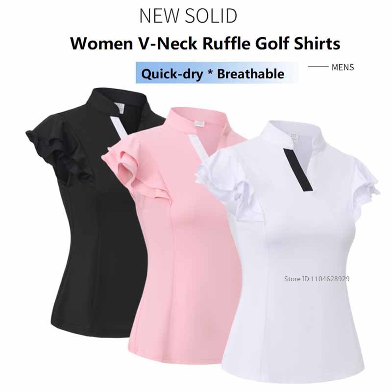 Pakaian Golf Wanita Kaus Golf  - Golf Equipment Women ulasan dan harga
