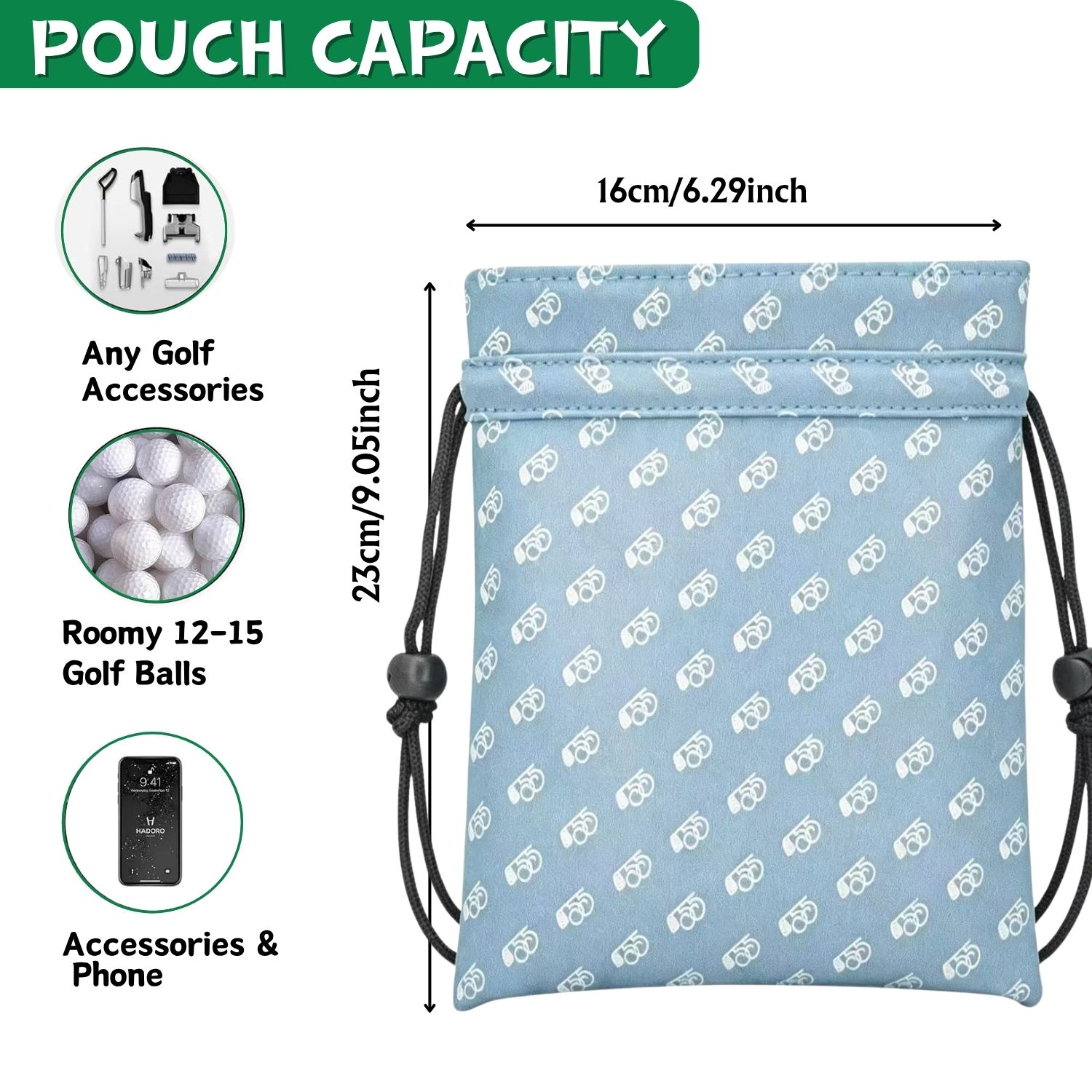 Tas Barang Berharga Golf Minim - Golf Equipment Drawing ulasan dan harga